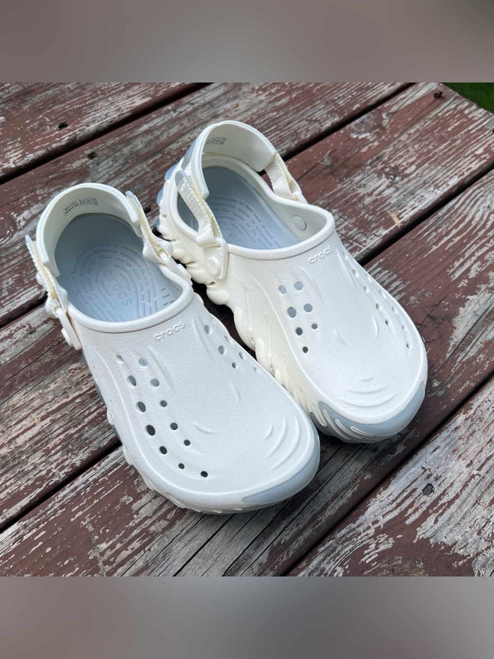 Crocs Echo RO Unisex Clogs 211458, Casual Minimalist Loungewear|Men’s:6 Wms:8